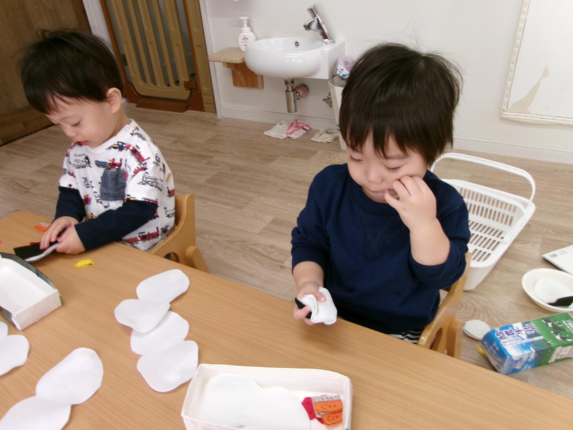 写真：保育の風景