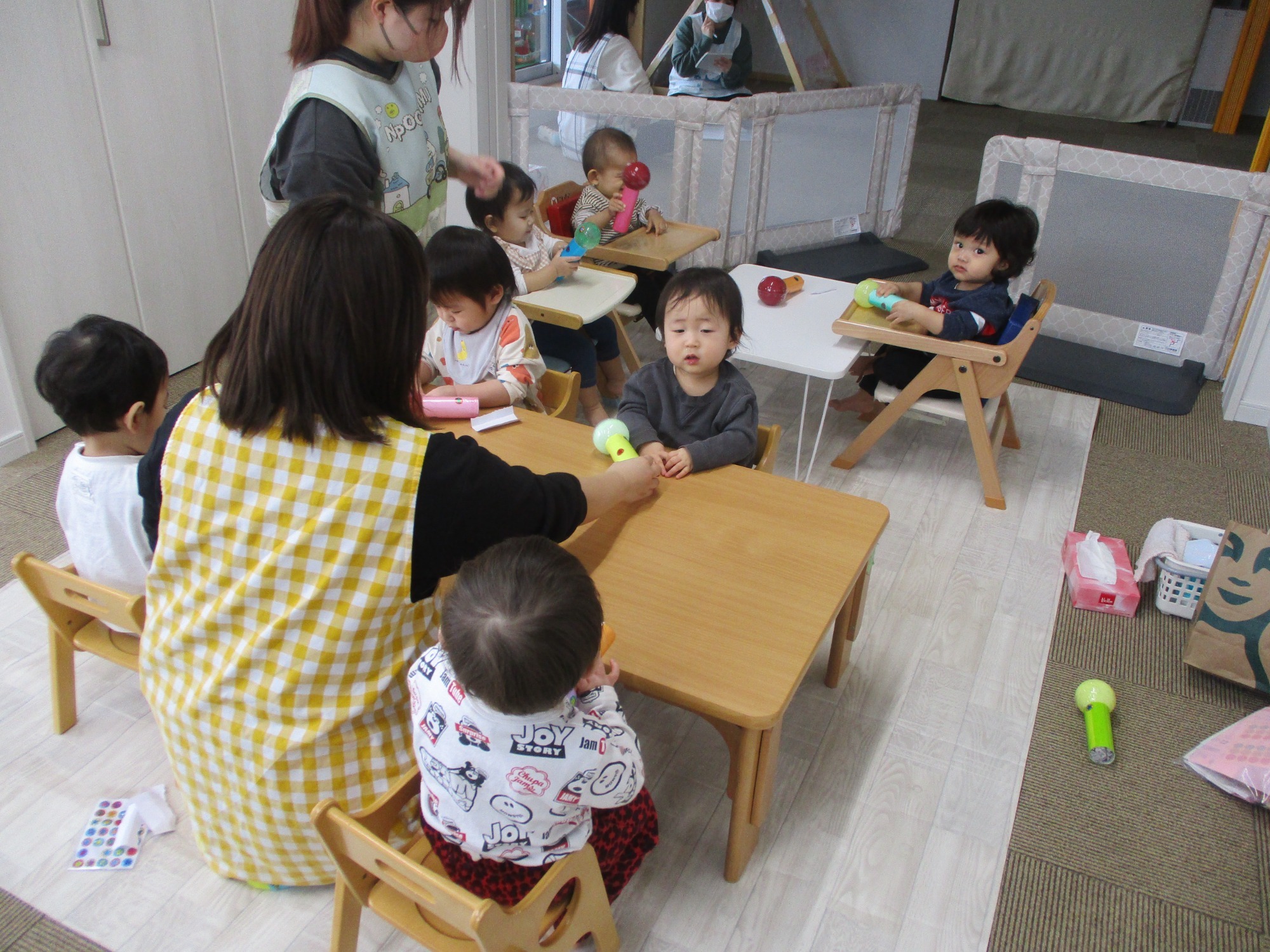 2023.11.01　感触遊びやごっこ遊びを楽しむ子ども達