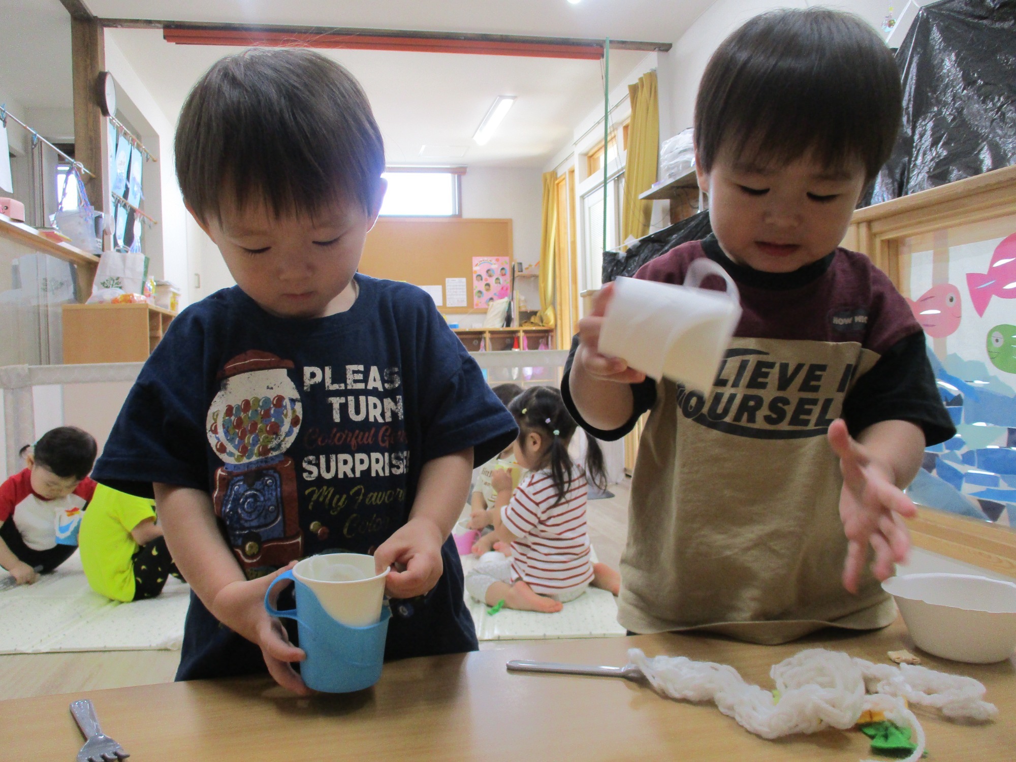 写真：保育の風景