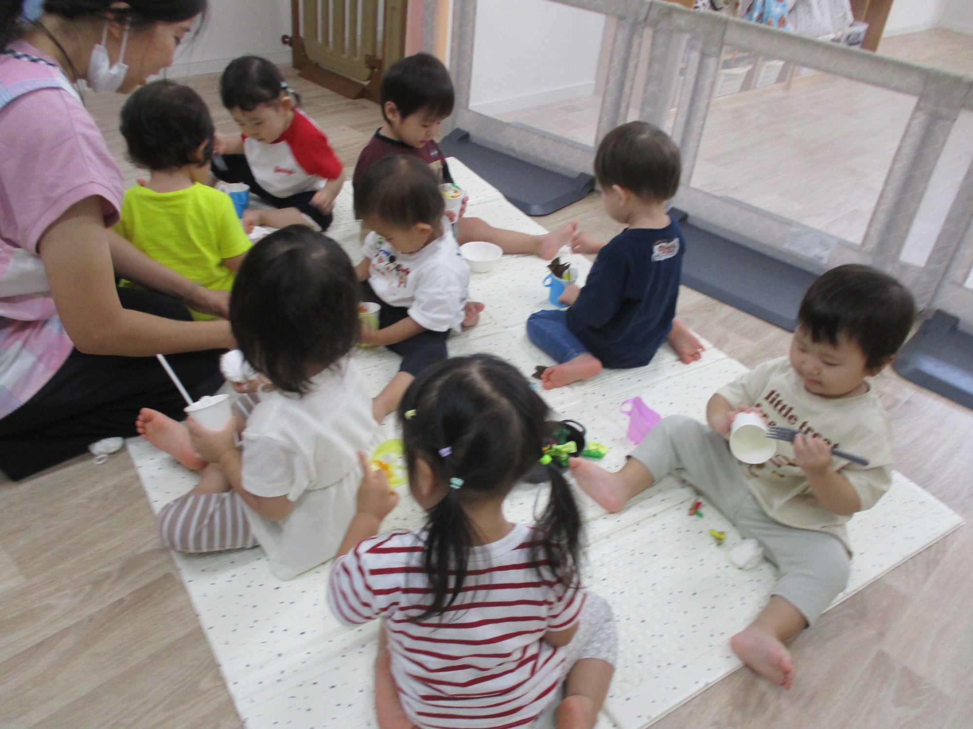 写真：保育の風景