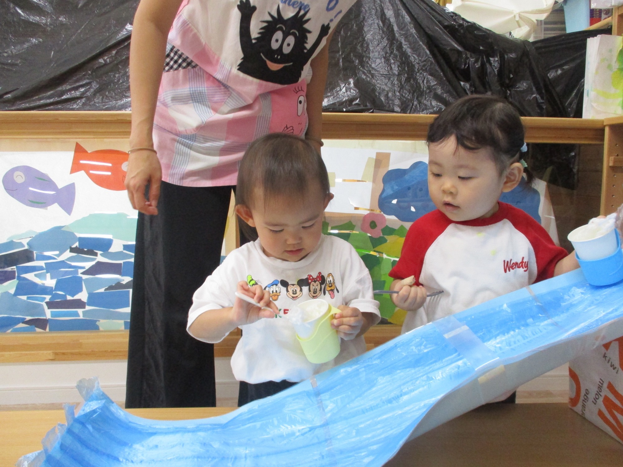 写真：保育の風景