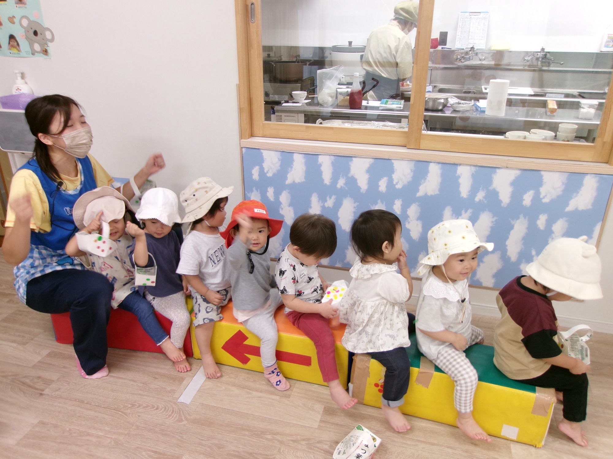 写真：保育の風景