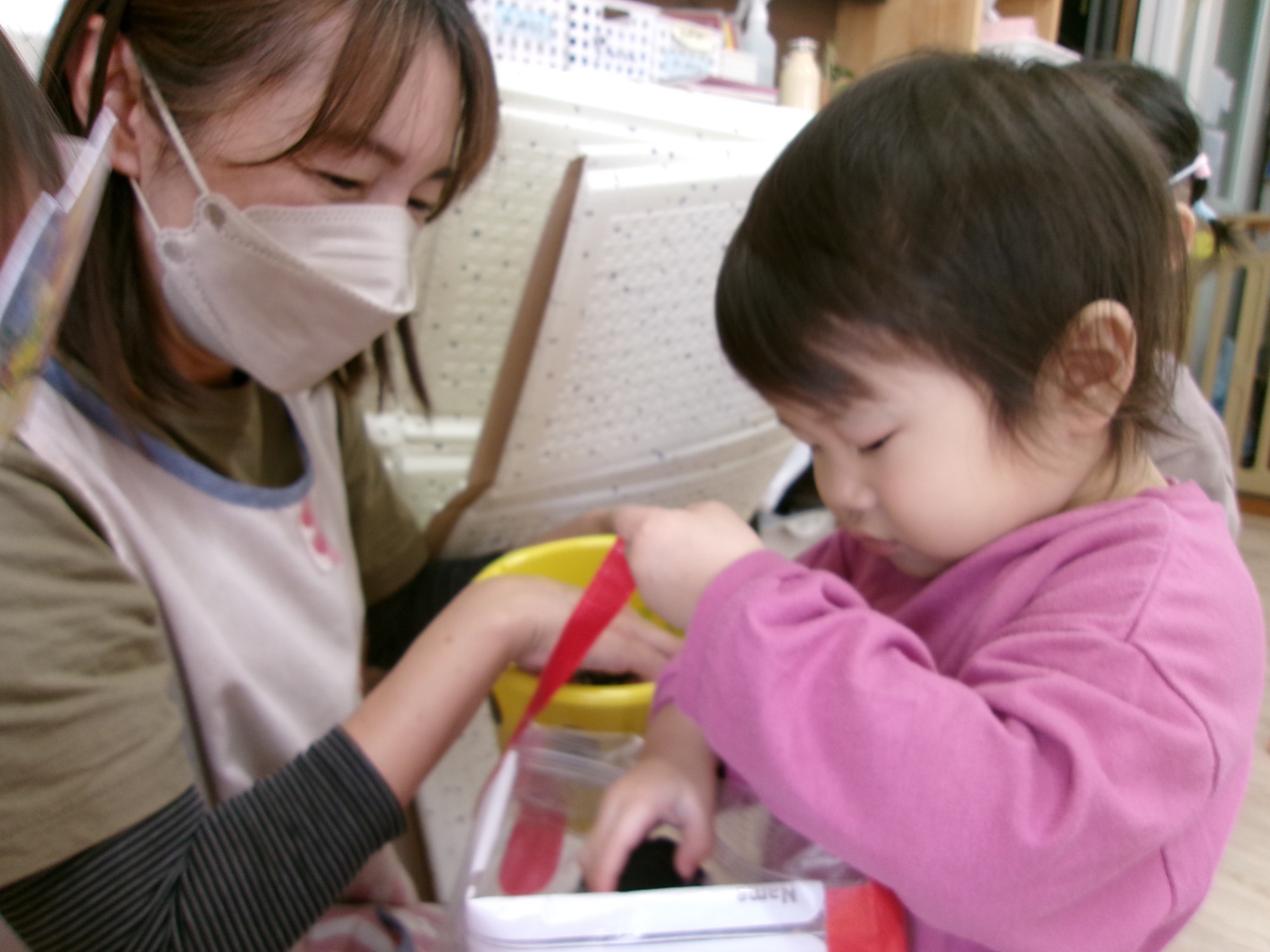 写真：保育の風景