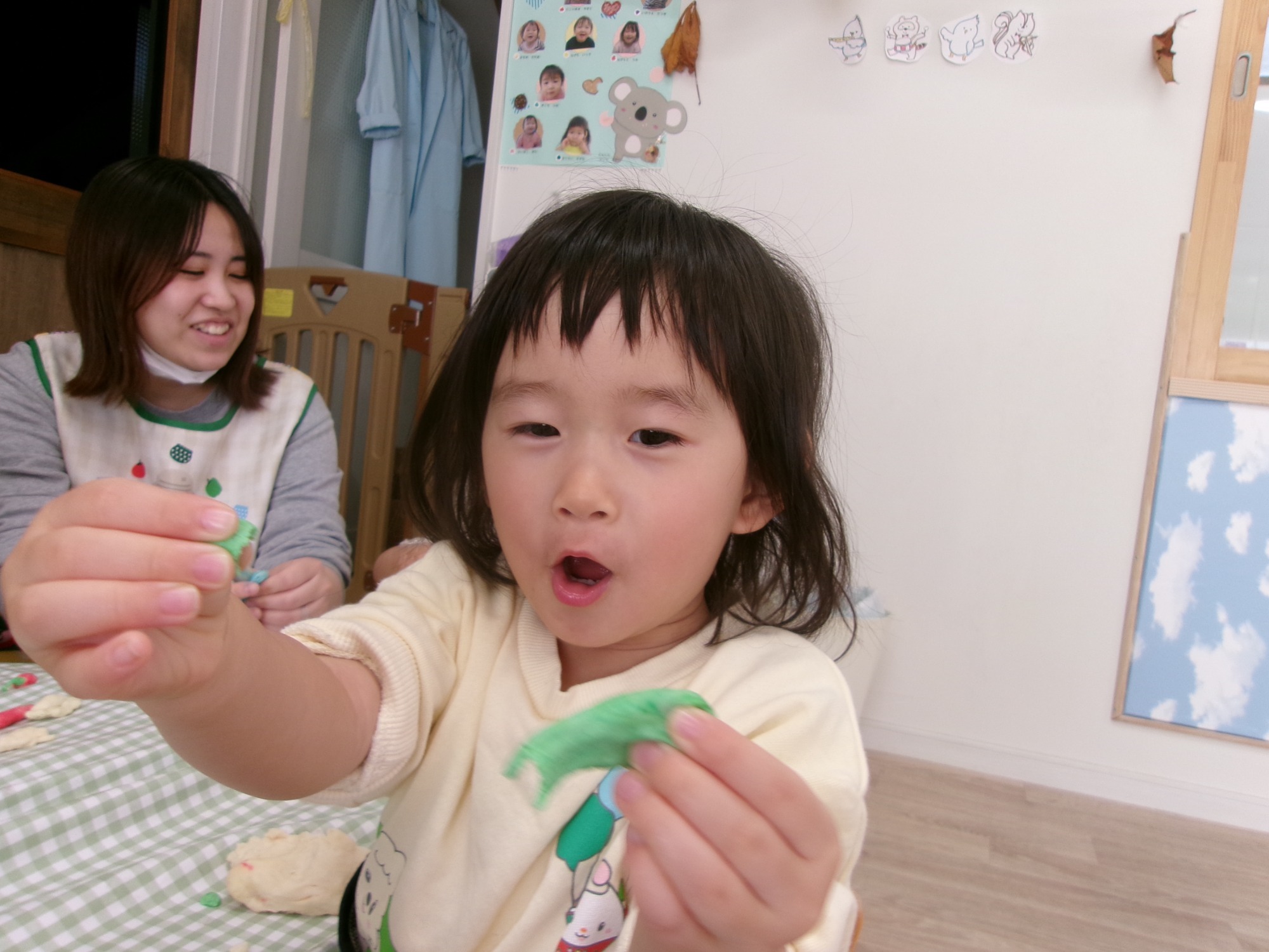 写真:保育の風景