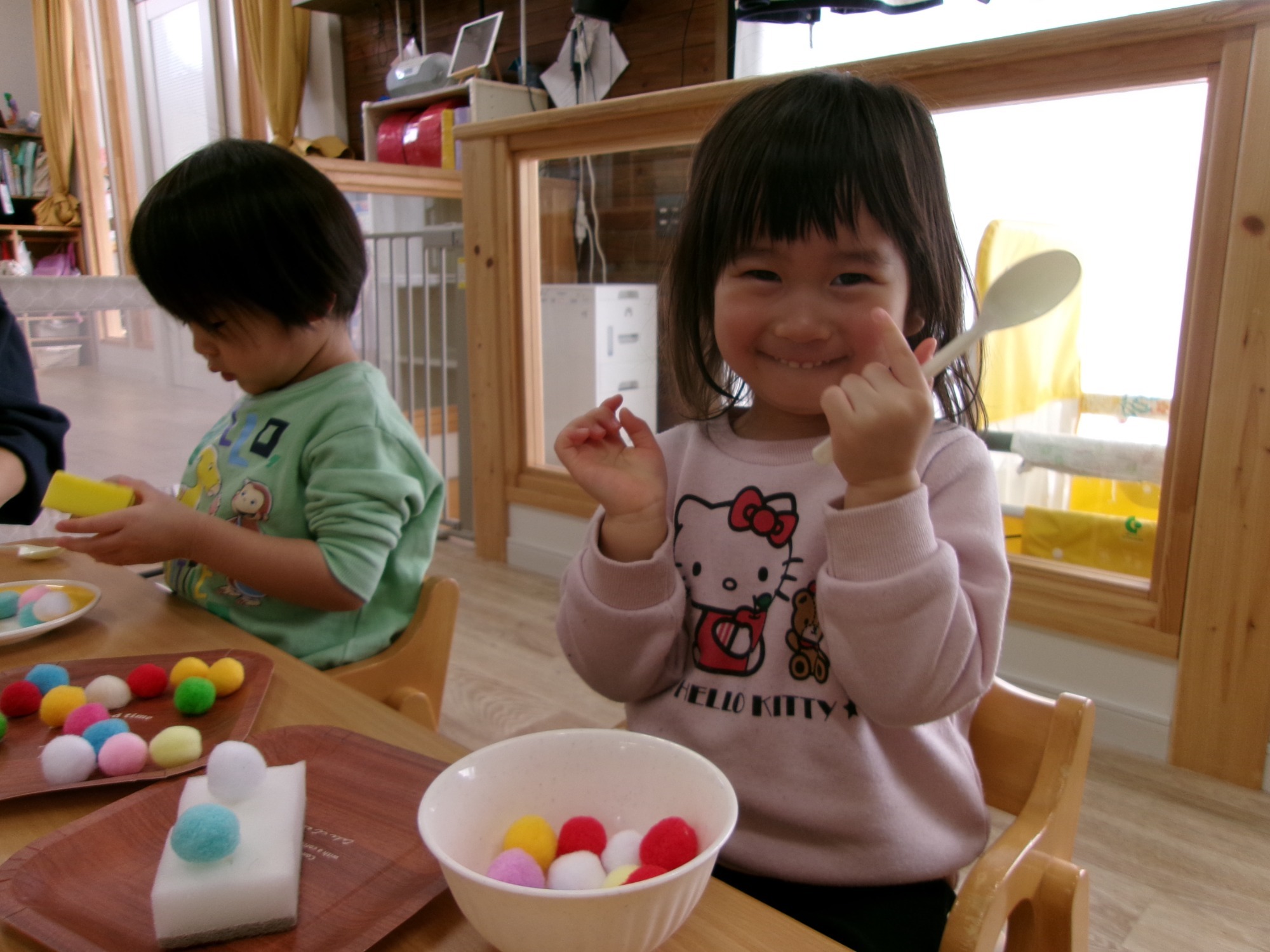 写真：保育の風景