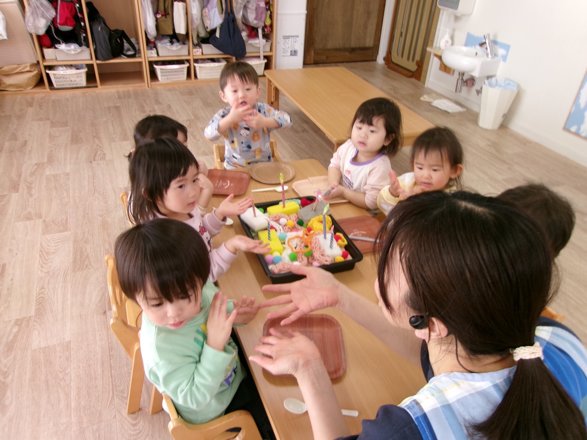 写真：保育の風景