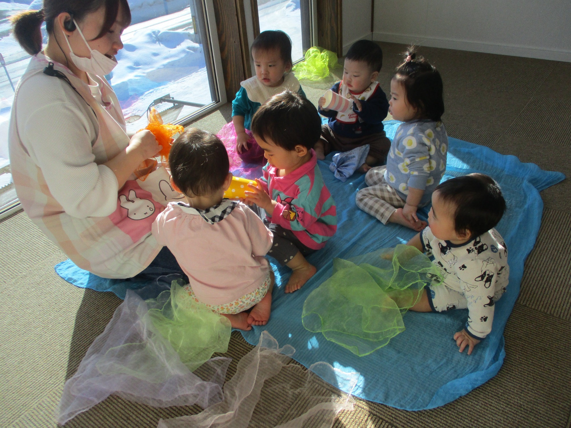 2023.11.01 感触遊びやごっこ遊びを楽しむ子ども達